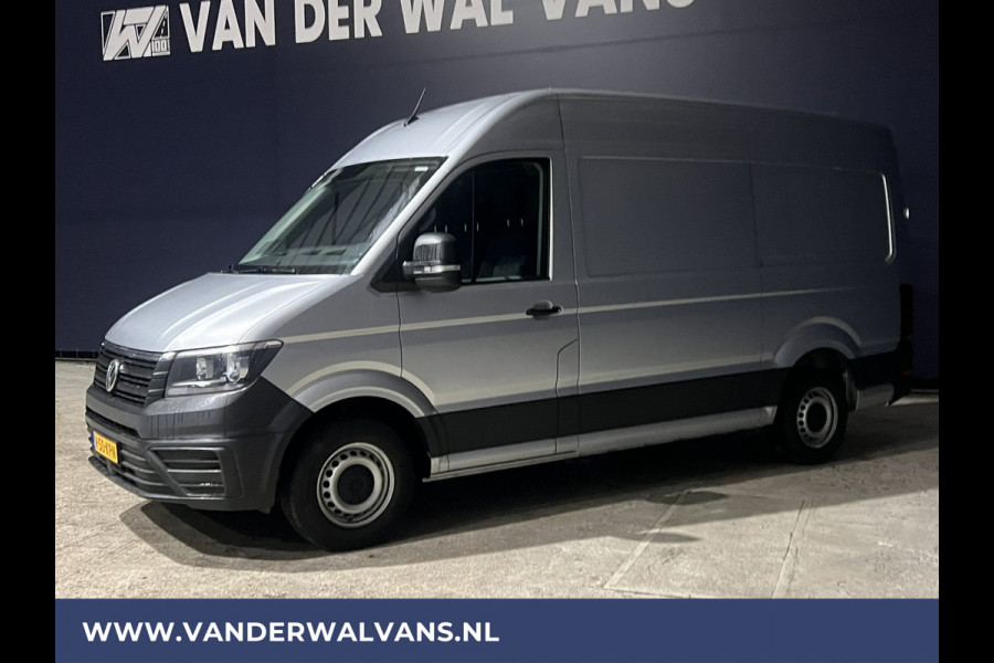 Volkswagen Crafter 2.0 TDI 141pk L3H3 L2H2 Euro6 Airco | Navigatie | Apple Carplay | Android Auto | Cruisecontrol Bijrijdersbank, 3000kg trekvermogen