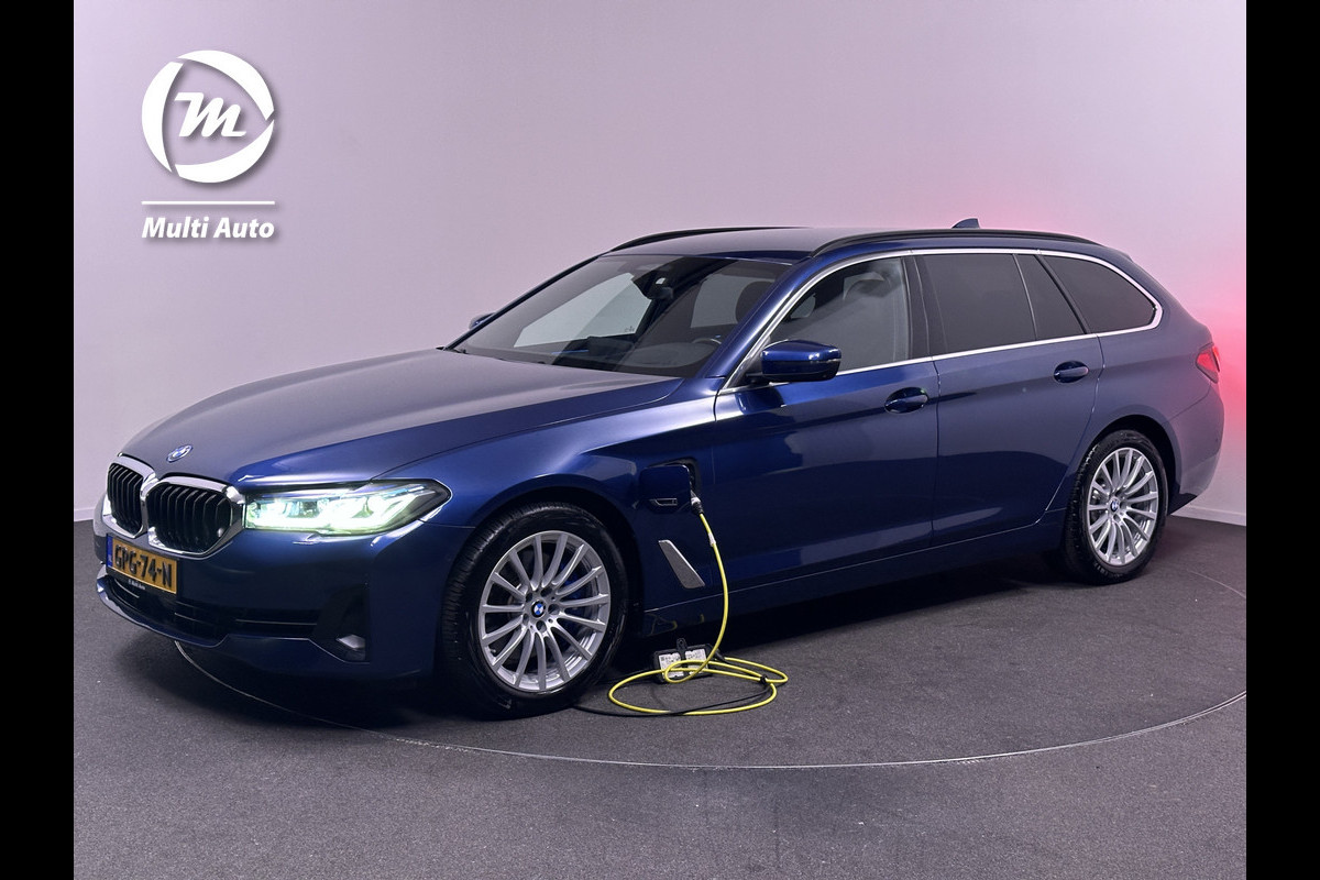 BMW 5 Serie Touring 530e xDrive Sportline Plug In Hybrid PHEV | Adaptive Cruise | Laser LED | 360 Camera | Head Up | Lederen Sportstoelen | Adaptief Onderstel |