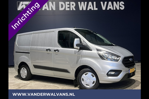 Ford Transit Custom 2.0 TDCI 130pk **BPM VRIJ voor de Ondernemer** L1H1 inrichting Euro6 Airco | Camera | Navigatie | LED | Cruisecontrol Parkeersensoren, Stoelverwarming, Verwarmde voorruit, Bijrijdersbank