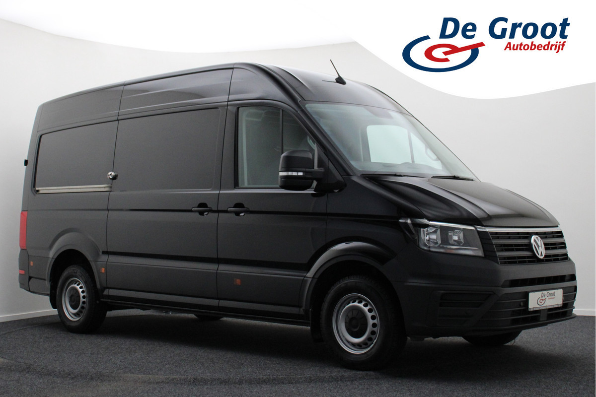 Volkswagen Crafter 2.0 TDI DSG L3H3 Airco, ErgoComfort & Luchtgeveerde stoelen, Navigatie, Apple CarPlay, PDC