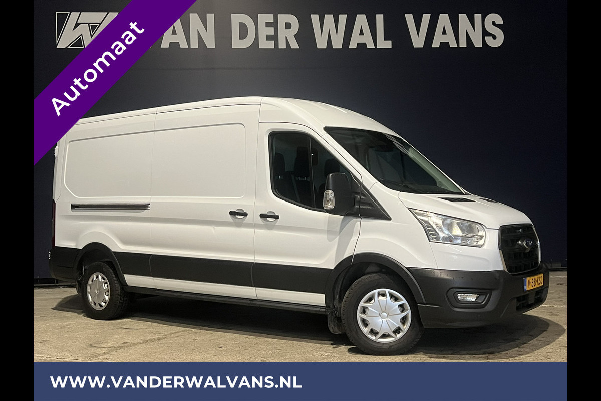 Ford Transit 2.0 TDCI 131pk Automaat L3H2 Euro6 Airco | Cruisecontrol | Verwarmde voorruit Parkeersensoren, Bijrijdersbank