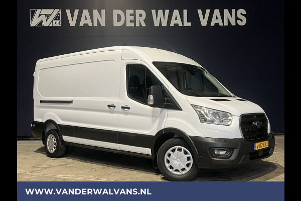 Ford Transit 2.0 TDCI 131pk L3H2 Euro6 Airco | Camera | Navigatie | Apple Carplay Cruisecontrol, Verwarmde voorruit, Stoelverwarming, Parkeersensoren, Bijrijdersbank