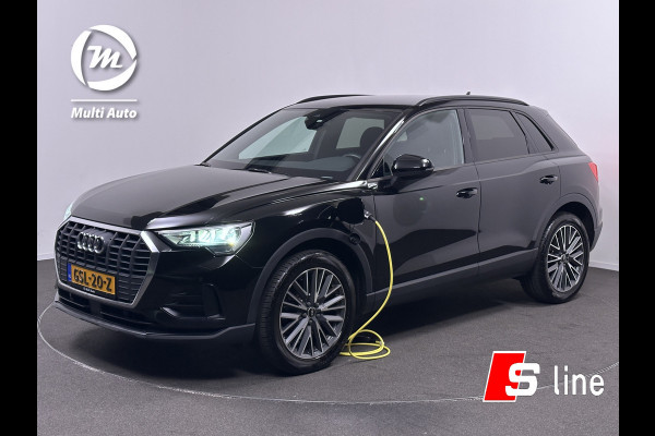 Audi Q3 45 TFSI e S-Line Plug in Hybrid | PHEV | Trekhaak af Fabriek |  Virtuele Cockpit | Adapive Cruise | Led | Sportstoelen Half leder | Navigatie |