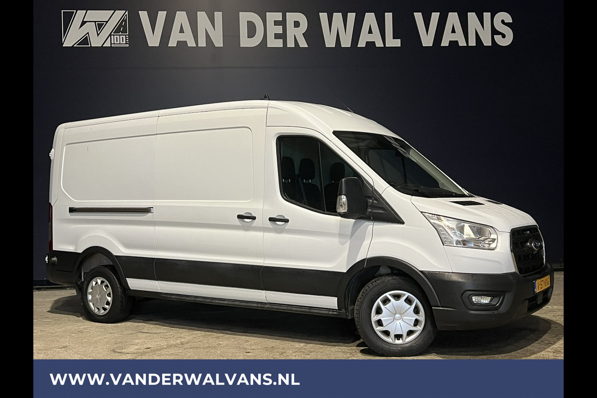 Ford Transit 2.0 TDCI 131pk L3H2 Euro6 Airco | Camera | Navigatie | Apple Carplay | Cruisecontrol | Stoelverwarming Android Auto, Verwarmde voorruit, Parkeersensoren, Bijrijdersbank