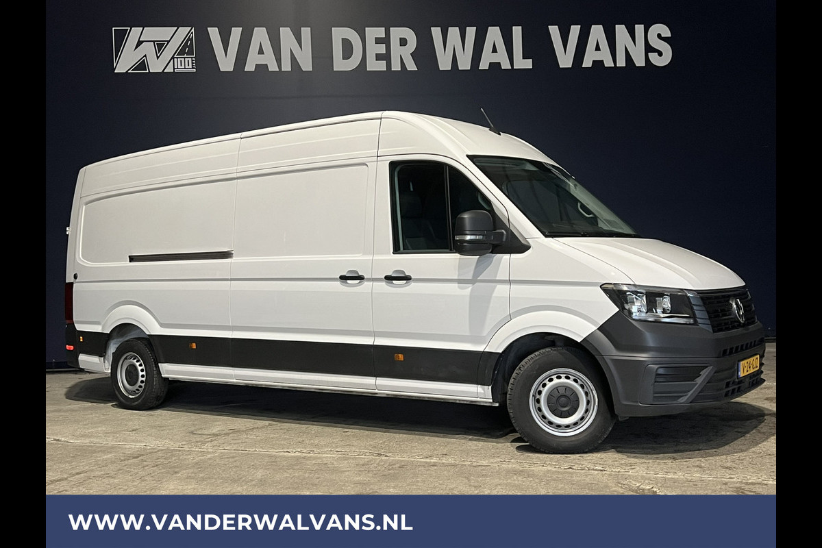 Volkswagen Crafter 2.0 TDI 140pk **BPM VRIJ voor de Ondernemer** L4H3 L3H2 Euro6 Airco | 2x zijdeur | Camera | Apple Carplay Android Auto, Bijrijdersbank