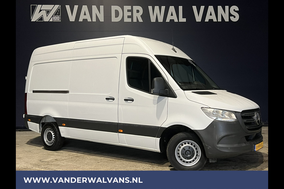 Mercedes-Benz Sprinter 316 CDI 164pk L2H2 Euro6 Airco | 3500kg Trekhaak | Camera | Navigatie Apple Carplay, Android Auto, Cruisecontrol, Bijrijdersbank