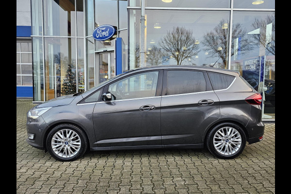 Ford C-MAX 1.5 Titanium 150 pk | Camera | Navigatie | Stoelverwarming | Trekhaak | 1.500 kg trekgewicht | Elektrisch bedienbare achterklep | Bi-xenon koplampen