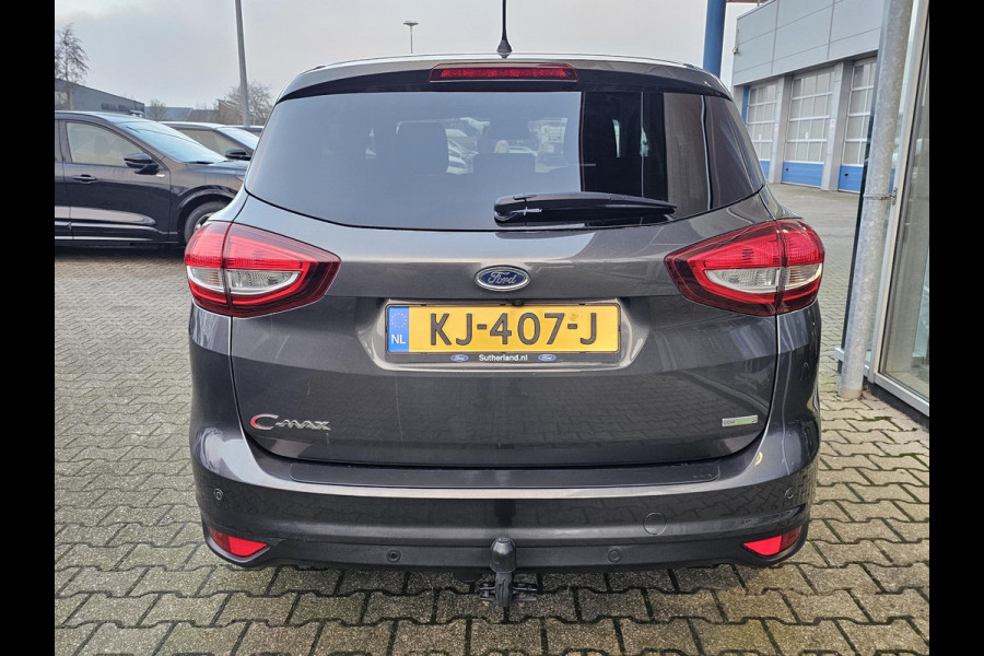 Ford C-MAX 1.5 Titanium 150 pk | Camera | Navigatie | Stoelverwarming | Trekhaak | 1.500 kg trekgewicht | Elektrisch bedienbare achterklep | Bi-xenon koplampen