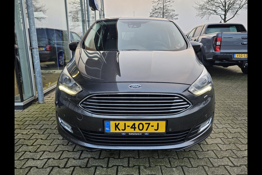 Ford C-MAX 1.5 Titanium 150 pk | Camera | Navigatie | Stoelverwarming | Trekhaak | 1.500 kg trekgewicht | Elektrisch bedienbare achterklep | Bi-xenon koplampen