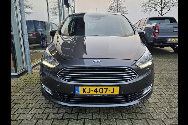 Ford C-MAX 1.5 Titanium 150 pk | Camera | Navigatie | Stoelverwarming | Trekhaak | 1.500 kg trekgewicht | Elektrisch bedienbare achterklep | Bi-xenon koplampen