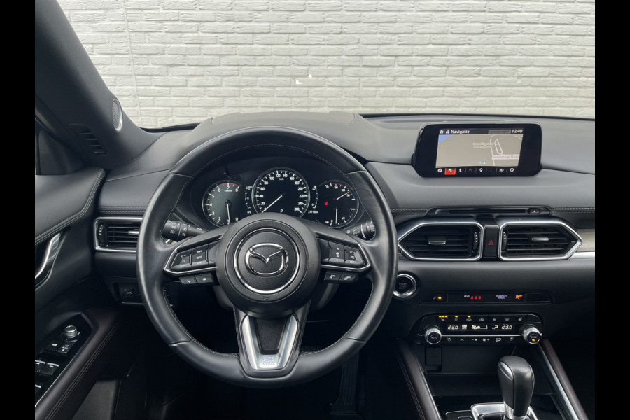 Mazda CX-5 2.5 SkyActiv-G 194 Luxury | Trekhaak | CarPlay | Leder | ACC | LED | HUD | 19 inch