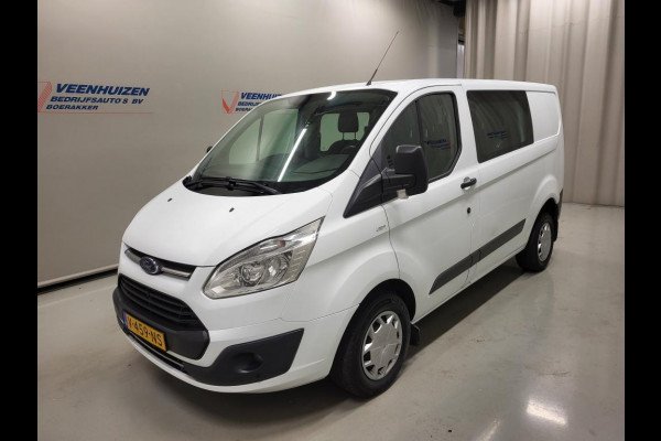 Ford Transit Custom 2.0TDCI Dubbele Cabine Euro 6!