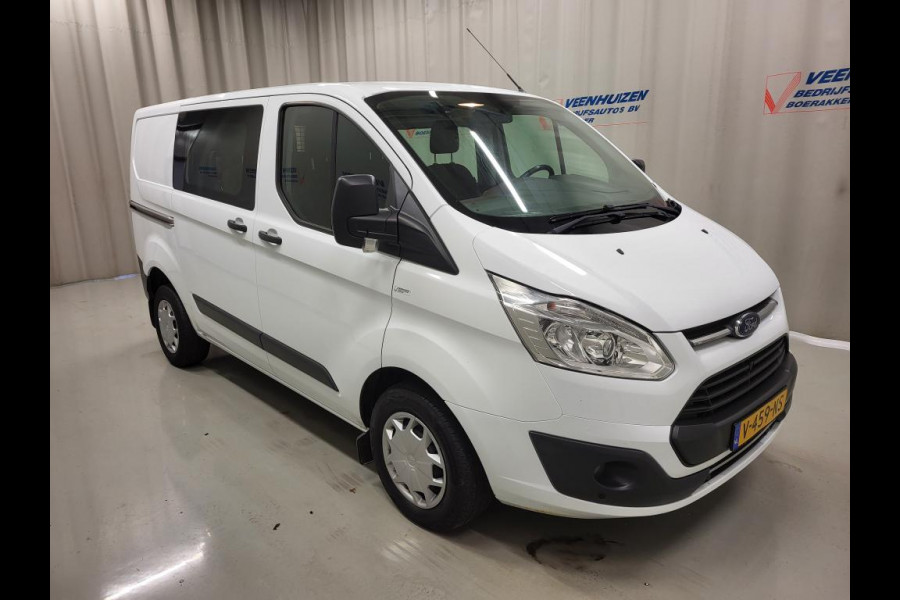 Ford Transit Custom 2.0TDCI Dubbele Cabine Euro 6!