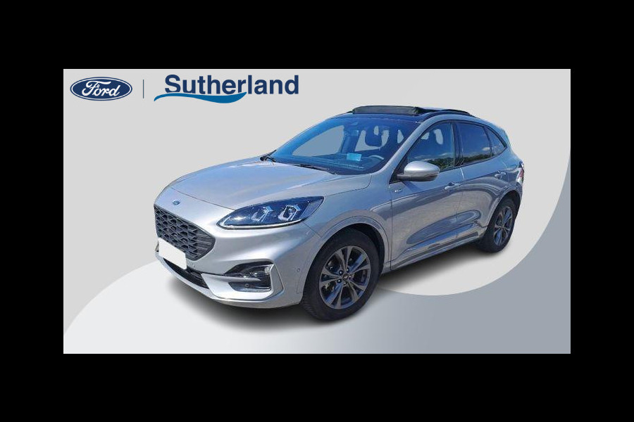 Ford Kuga 2.5 FHEV ST-Line X | Panoramadak | Winter Pack | Adaptive cruise control | Geen stekker nodig! | Head up display | Adaptive LED | All season banden