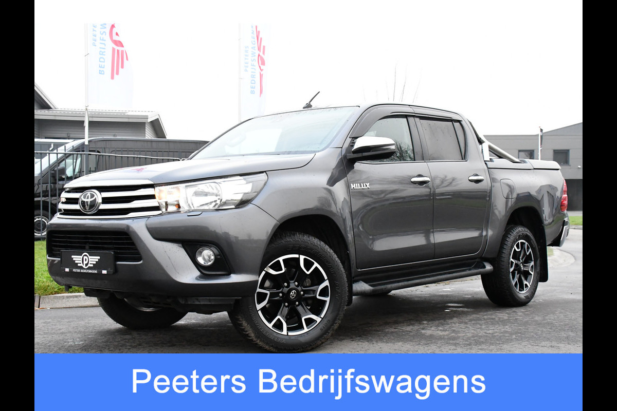 Toyota Hilux 2.4 D-4D-F Professional Camera, Cruise, Automaat, 150PK, 4X4, Leder, Trekhaak, UNIEK!