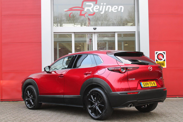 Mazda CX-30 2.0 e-SkyActiv-G M Hybrid 150PK AUTOMAAT NAGISA Mazda CX-30 2.0 e-SkyActiv-G M Hybrid 150PK AUTOMAAT  NAGISA | ELEKTRISCH VERSTELBARE VOORSTOELEN | BESTUURDERSSTOEL MET GEHEUGENFUNCTIE | STOELVERWARMING | BOSE AUDIO SYSTEM | FULL LED KOPLAMPEN | HEAD UP DISPLAY GEKOPPELD AAN STOELGEHEUGEN | CLIMATE CONTROL | DRAADLOOS APPLE CARPLAY/ANDROID AUTO | NAVIGATIE | DODEHOEK DETECTIE | ELEKTRISCHE BEDIENBARE ACHTERKLEP | DRAADLOZE TELEFOON LADER | ADAPTIVE CRUISE CONTROL | KEYLESS ENTRY/START | SPORT PAKKET |