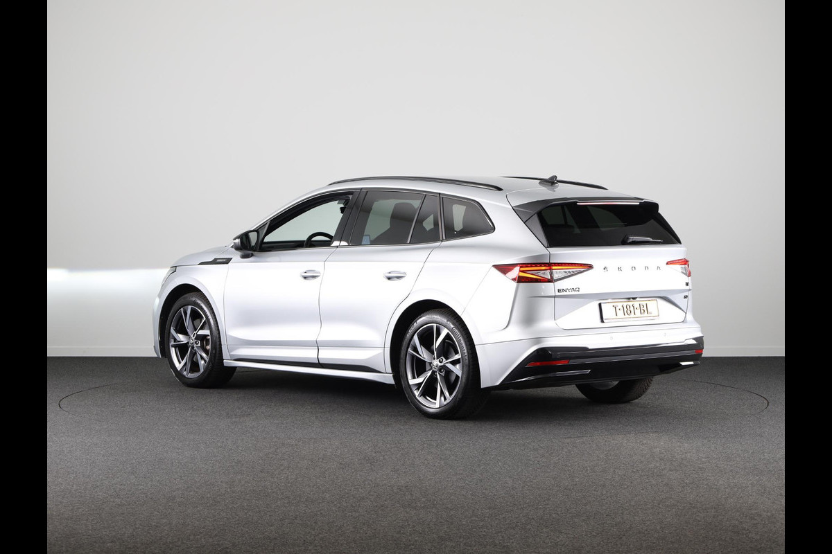 Škoda ENYAQ iV 60 Sportline Business 58 kWh 180 pk | Navigatie | Parkeersensoren | Achteruitrijcamera | Stoelverwarming | Autom. airco (3 zones) |