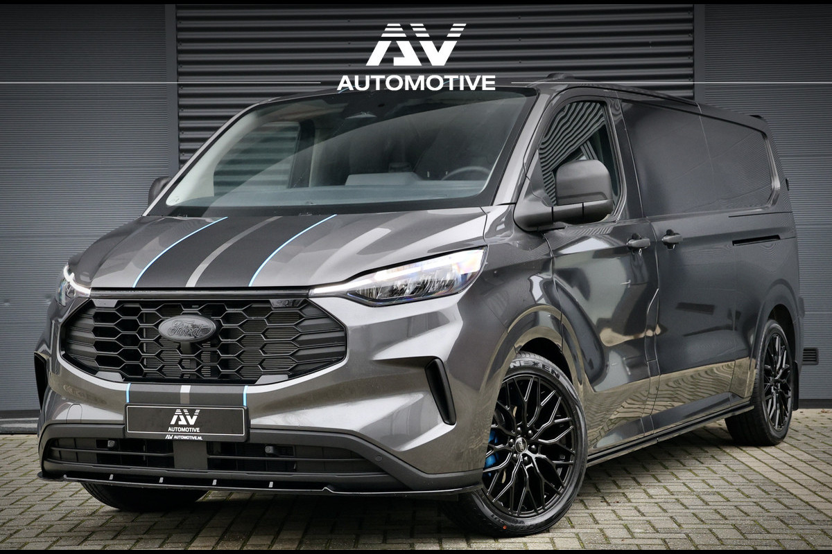 Ford Transit Custom 320 2.0 TDCI 170PK L2H1 AUT | ACC | Blind Spot | Camera | CarPlay | Lane Assist | L+R Schuifdeur | Navigatie | Raptor Edition | Trekhaak | 3-Zitter | Verlengde fabrieksgarantie tot 09-2029