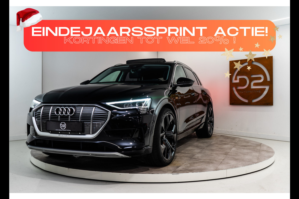 Audi e-tron 50 Quattro 71 kWh 313PK NL AUTO+NAP | Pano | LED | Memory+Leder | Luchtvering | Incl. BTW | 12 MND Garantie