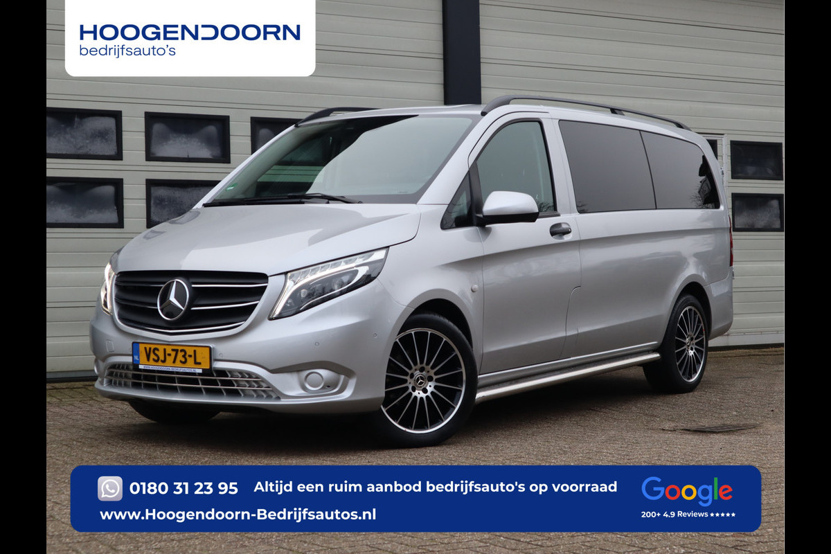 Mercedes-Benz Vito 114 CDI 9-Traps L2 Lang DC 5 pers. - A.Deuren - LED - Apple Carplay - Trekhk