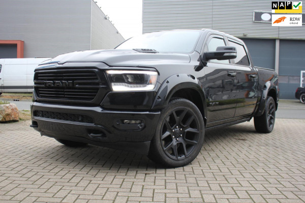 Dodge Ram 1500 Larami Black Edition 5.7 V8 4x4 Crew Cab LPG onderbouw