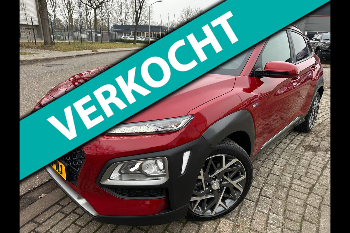 Hyundai Kona 1.6 GDI 2020 HEV HYBRID AUTOMAAT FASHION #1. LUXE LEER SPORT