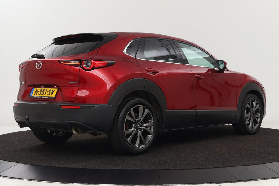 Mazda CX-30 2.0 SkyActiv-X Luxury | Trekhaak | Stoel & stuurverwarming | Head-Up | Adaptive cruise | Leder | Bose Sound | Memory