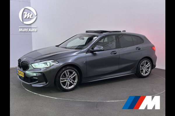 BMW 1-serie 118i M Sport Automaat | Panodak | Sportstoelen Verwarmd | Apple Carplay | 17"L.M | LED Koplampen | Navi Full Map |