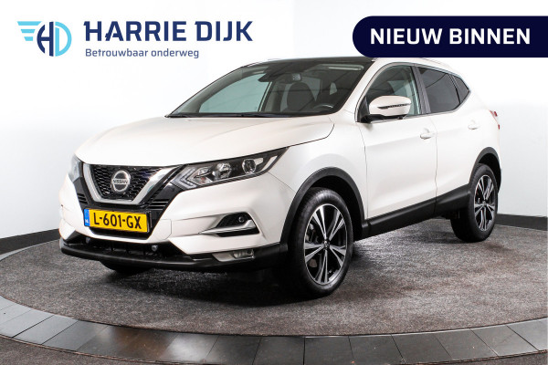 Nissan QASHQAI 1.3 DIG-T 155 PK Design Edition Automaat | Pano | Cruise | Stuurverwarming | 360 Camera | PDC | NAV + App.Connect | Auto.Airco | LM 18" |