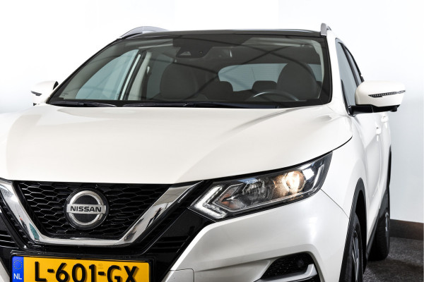 Nissan QASHQAI 1.3 DIG-T 155 PK Design Edition Automaat | Pano | Cruise | Stuurverwarming | 360 Camera | PDC | NAV + App.Connect | Auto.Airco | LM 18" |