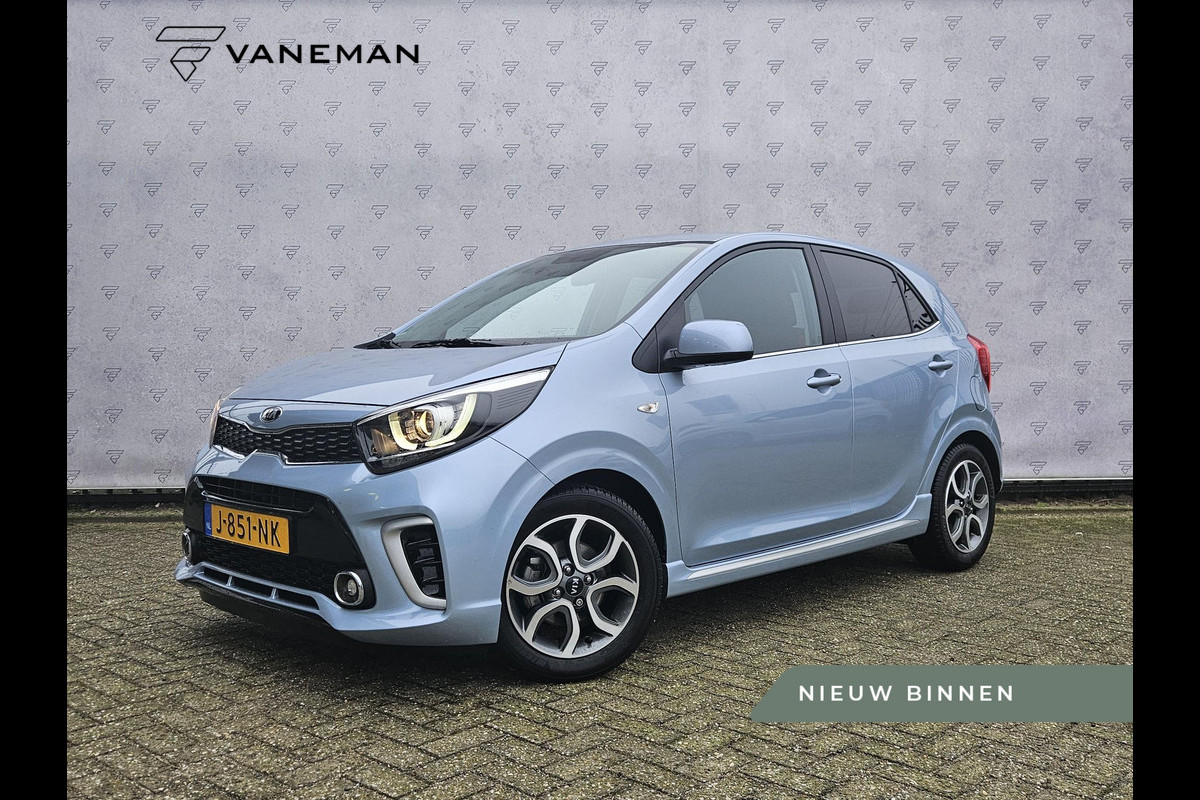 Kia Picanto 1.0 MPi GT-Line Edition Lage km's! | Navi | Clima | Leder | Carplay/Android Auto | Cruise