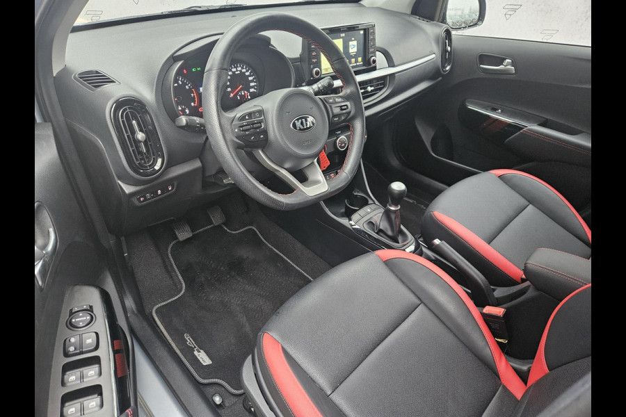 Kia Picanto 1.0 MPi GT-Line Edition Lage km's! | Navi | Clima | Leder | Carplay/Android Auto | Cruise