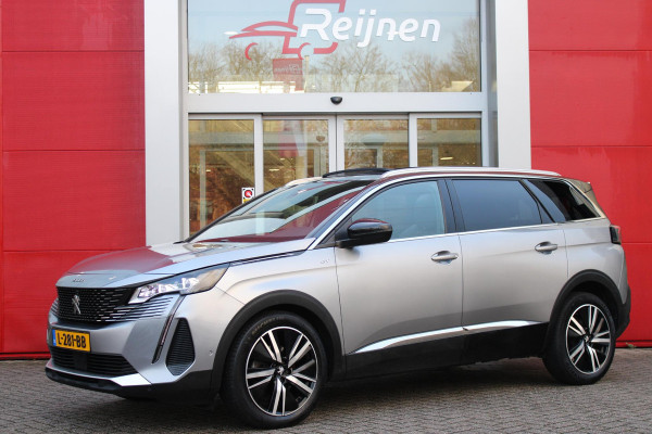 Peugeot 5008 1.2 130PK AUTOMAAT BLUE LEASE GT | PANORAMISCH SCHUIF/KANTEL DAK | ELEKTRISCH VERSTELBARE STOEL MET GEHEUGEN FUNCTIE | ELEKTRISCHE ACHTERKLEP | MASSAGE STOELEN | KEYLESS ENTRY/START | NAVIGATIE 10" TOUCHSCREEN | APPLE CARPLAY/ANDROID AUTO | STOEL VERWARMING | CLIMATE CONTROL | DAB+ RADIO |