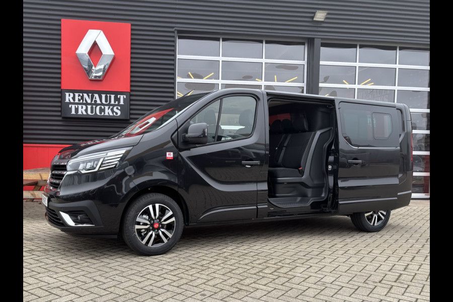 Renault Trafic Exclusive T30 2.0 dCi 150 PK L2H1 Dubbele cabine 17 inch velgen, Trekhaak, Apple Carplay