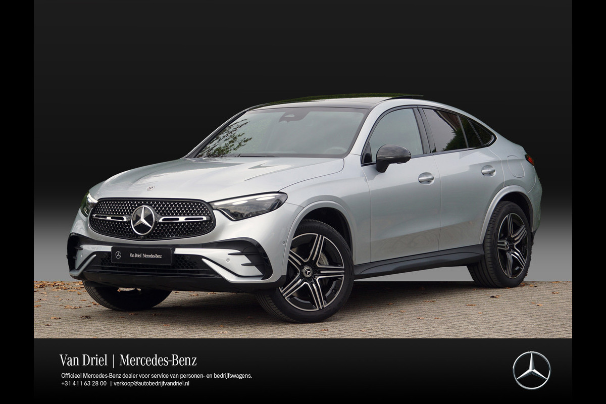 Mercedes-Benz GLC Coupé GLC 300 e 4M AMG Line Coupé | Pano Trekhaak Distronic Memory 360 Camera