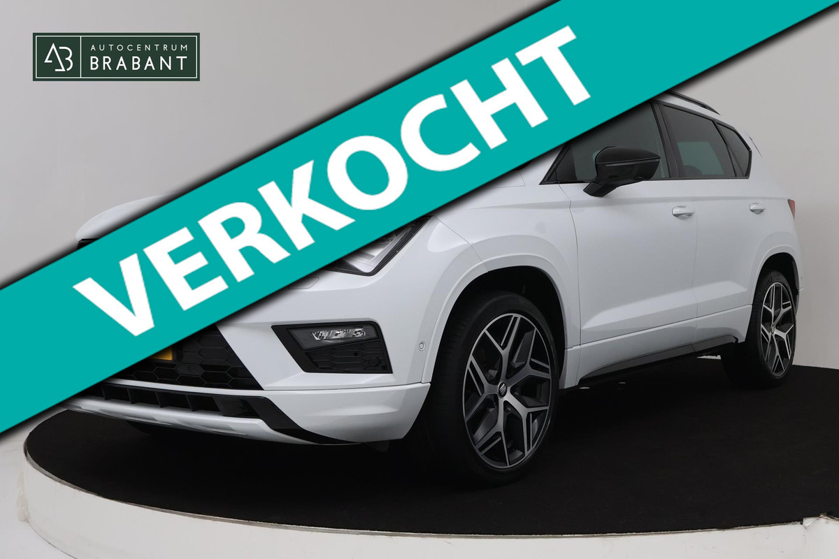 Seat Ateca 1.4 EcoTSI FR Automaat (PANORAMADAK, CAMERA, ADAPTIVE, NAVIGATIE, PDC, STOELV, CARPLAY, NL-AUTO, GOED ONDERHOUDEN)