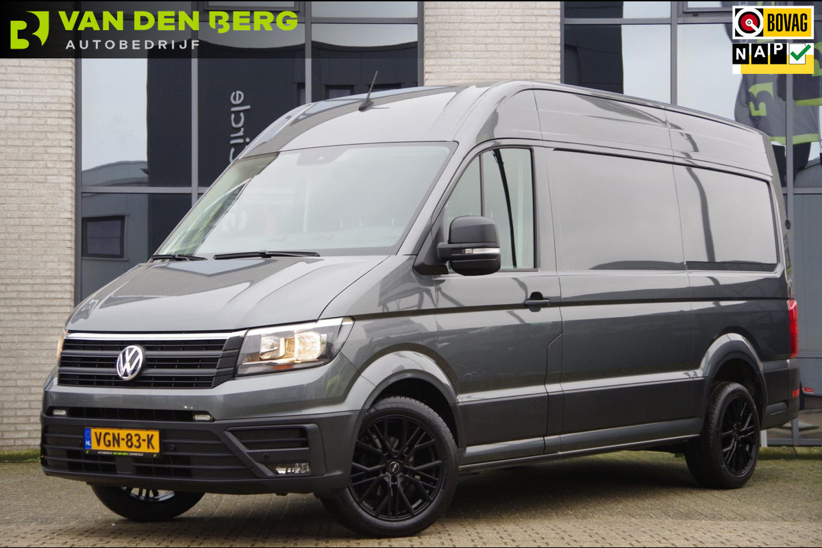 Volkswagen Crafter 35 2.0 TDI L3H3 HIGHLINE 140PK AUT. CAMERA, NAVI, CRUISE, AIRCO, TREKHAAK