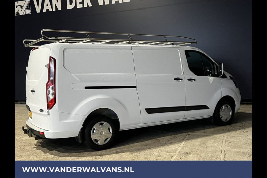 Ford Transit Custom 2.0 TDCI **BPM VRIJ voor de Ondernemer** L2H1 Euro6 Airco | Navigatie | Imperiaal | 2800kg Trekhaak | Camera | LED Apple Carplay, Android Auto, Verwarmde voorruit, Cruisecontrol, Parkeersensoren, Bijrijdersbank