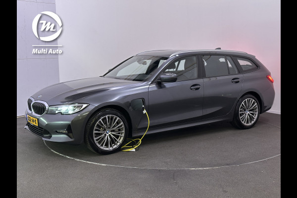 BMW 3 Serie Touring 330e Luxury Plug in Hybrid 293pk PHEV | Lederen Bekleding | Navigatie | Apple Carplay | Stoelverwarming | Climate Control | DAB | Cruise Control |