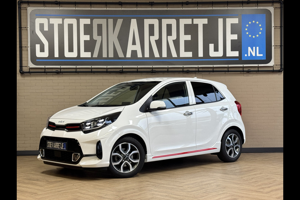 Kia Picanto 1.0 DPi GT-Line | 2023 | Navi | Leder | Camera | Led | PDC | Clima | 100 % Dealer onderhouden!