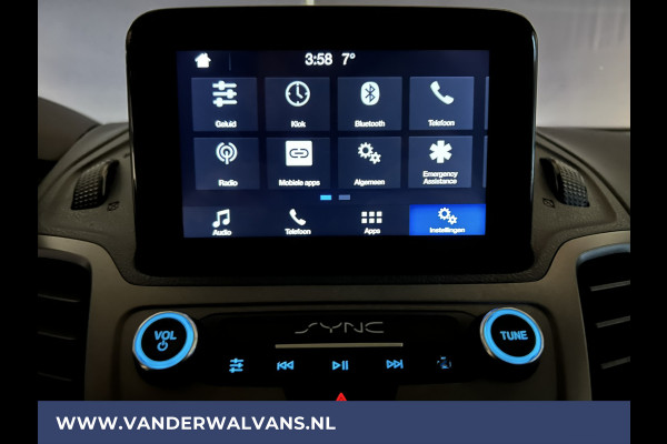 Ford Transit Connect 1.5 EcoBlue **BPM VRIJ voor de Ondernemer** L1H1 Euro6 Airco | 3-Zits | Camera | Trekhaak | Cruisecontrol Parkeersensoren, Verwarmde voorruit, Bijrijdersbank