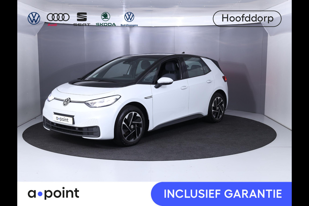 Volkswagen ID.3 Pro 58 kWh 204 pk | Private lease vanaf € 499,- pm | Navigatie | Parkeersensoren | Adaptieve cruise control | Stoelverwarming |