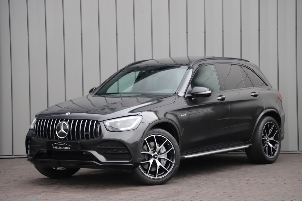 Mercedes-Benz GLC 43 AMG 4-Matic | Aut9 | 390PK | Luchtvering | Head-up | Keykes-go | Carbon | Pano | Sfeerverlichting | Multibeam-led | 2020.