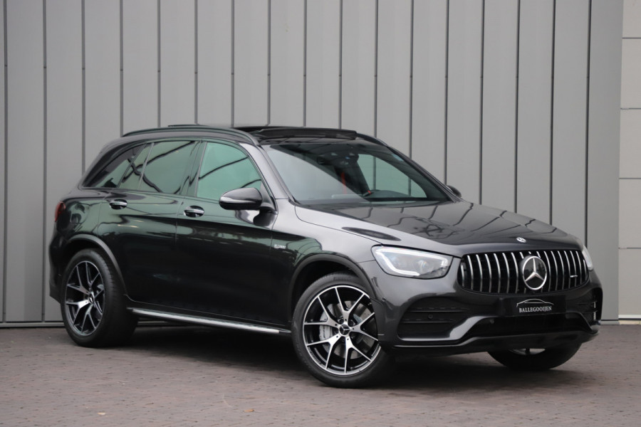 Mercedes-Benz GLC 43 AMG 4-Matic | Aut9 | 390PK | Luchtvering | Head-up | Keykes-go | Carbon | Pano | Sfeerverlichting | Multibeam-led | 2020.