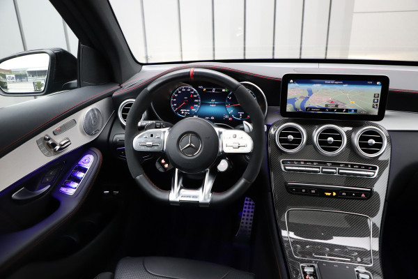 Mercedes-Benz GLC 43 AMG 4-Matic | Aut9 | 390PK | Luchtvering | Head-up | Keykes-go | Carbon | Pano | Sfeerverlichting | Multibeam-led | 2020.