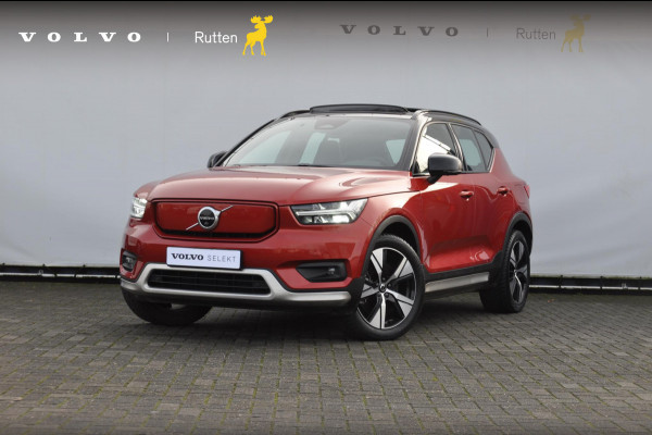 Volvo XC40 P8 408PK Automaat Recharge AWD R-Design / Elektrisch verstelbare stoelen met geheugen / BLIS / Panoramisch schuif-kanteldak / Semi automatische trekhaak / Google infotainment / Harman Kardon / 360 Camera / Keyless Entry / Adoptieve cruise control met pilot assist /