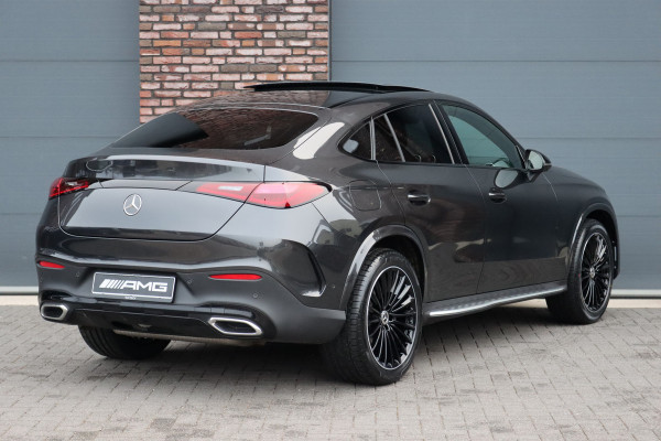 Mercedes-Benz GLC Coupé 300 4MATIC AMG Line Aut9 | Panoramadak | Distronic Pro | Trekhaak | Verwarmd Stuurwiel | Surround Camera | Memory | Nightpakket | Sfeerverlichting |