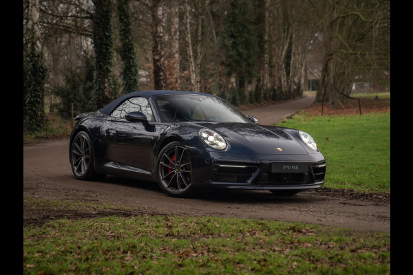 Porsche 911 Cabrio 992 Carrera 4S | Adapt. Sportstoelen Plus | Burmester | Sport Chrono | 1e eig