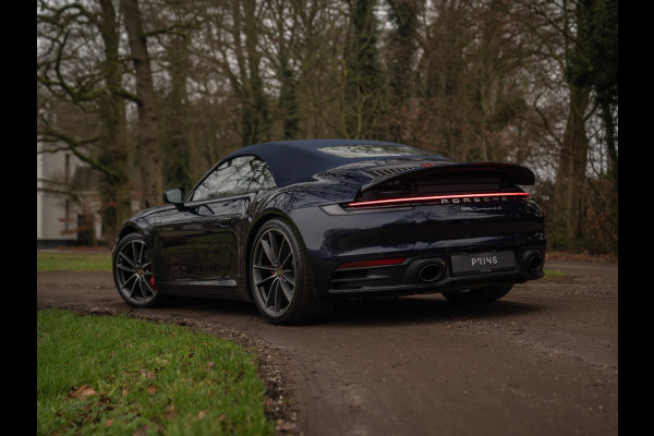 Porsche 911 Cabrio 992 Carrera 4S | Adapt. Sportstoelen Plus | Burmester | Sport Chrono | 1e eig