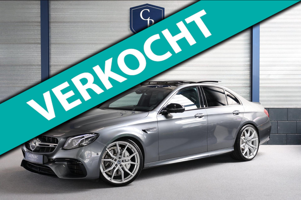 Mercedes-Benz E-Klasse 63 AMG 4Matic Premium Plus VOLL/LED/MASSAGE/SOFT/LUCHT/PANO/SFEER/360/ACC/ECC/12 MDN GARANTIE!